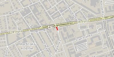 Omezení provozu v ulici 1. máje