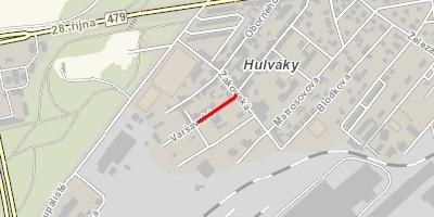 Uzavírka v ulici Sukova