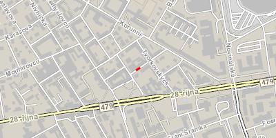 Uzavírka v ulilci Pražákova