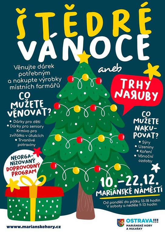 Charitativní sbírka Štědré Vánoce aneb Trhy naruby