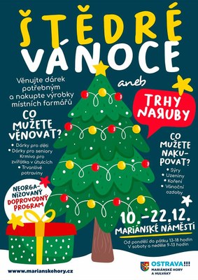 Charitativní sbírka Štědré Vánoce aneb Trhy naruby