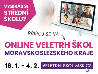 Deváťáci si letos mohou vybrat střední školu online