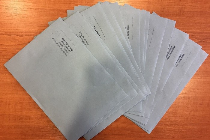 Doručování volebních lístků