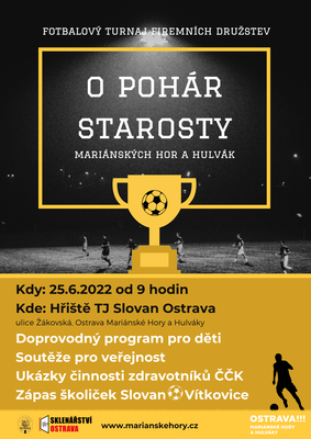 Fotbalový turnaj "O pohár starosty"