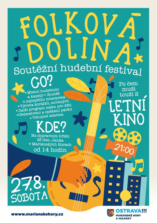 Hudební festival Folková Dolina se blíží