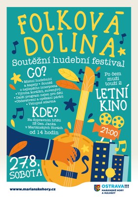 Hudební festival Folková Dolina se blíží