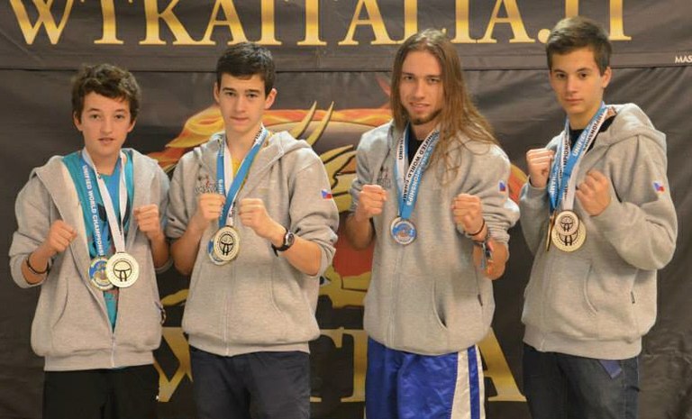 Kickboxeři na radnici