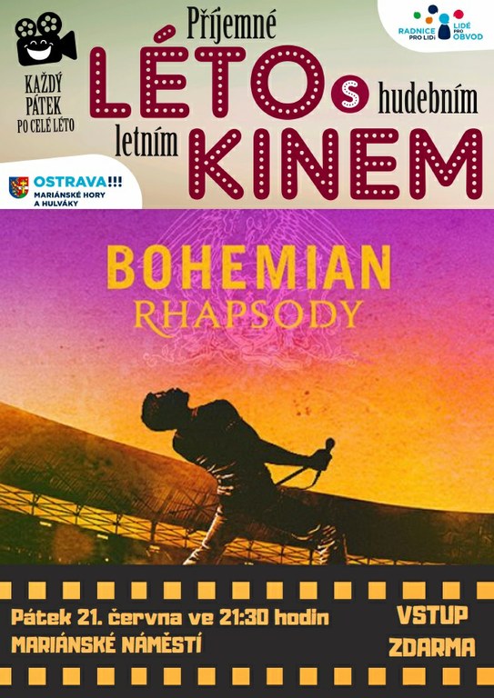 Letní kino - Bohemian Rhapsody