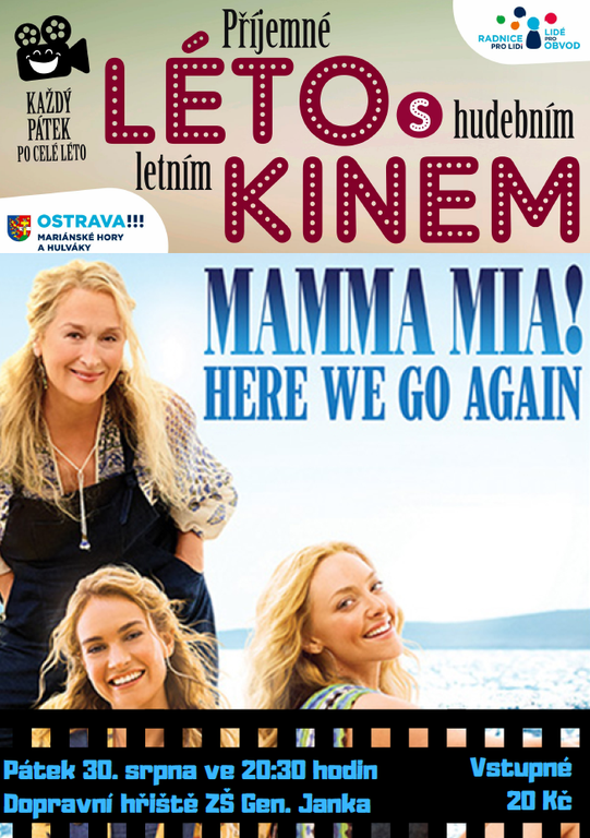 Letní kino - Mamma Mia! Here We Go Again