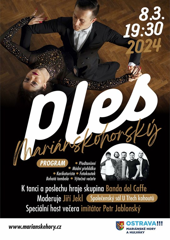 Mariánskohorská radnice srdečně zve na tradiční ples