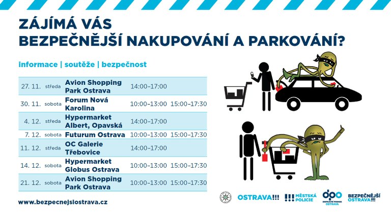 Městská policie Ostrava posiluje v předvánočním období výkon služby