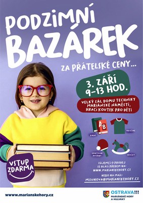 Navštivte dětský podzimní bazárek