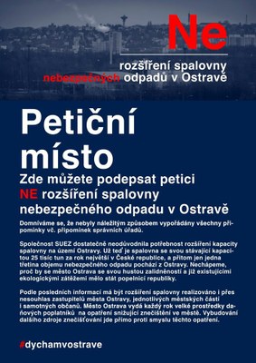 Ne rozšíření spalovny Nebezpečných odpadů v Ostravě