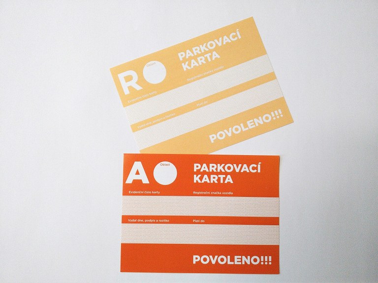 Nové parkovací karty na rok 2020 vydáváme od 4. listopadu 2019