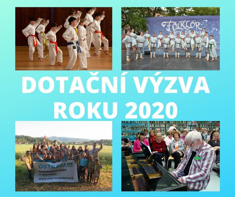 Opět můžete požádat o účelové dotace pro tento rok