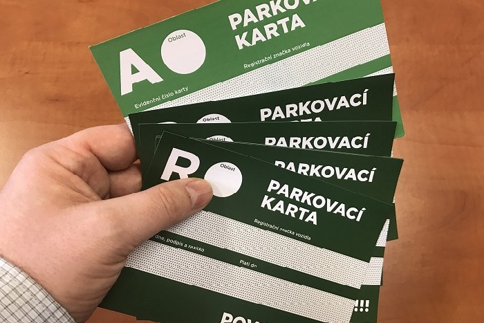 Pořiďte si svou parkovací kartu včas