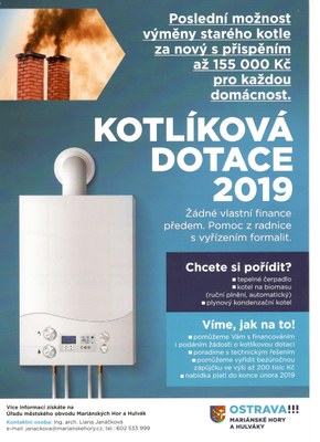 Poslední možnost na výměnu starého kotle za nový