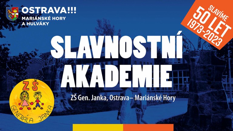 Přímý přenos Slavnostní akademie 50 let ZŠ Gen. Janka