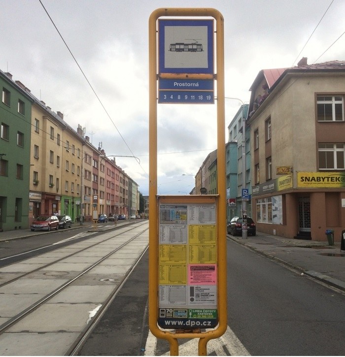 Rekonstrukce zastávky Prostorná