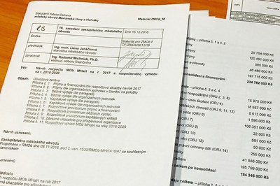 Rozpočet obvodu bude téměř 235 milionů korun 