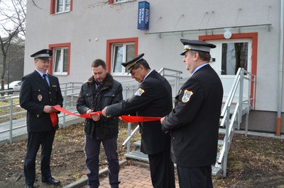 Slavnostní otevření nového pracoviště Městské policie Ostrava 