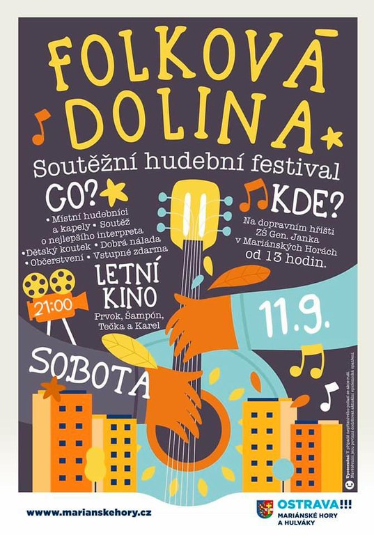 Soutěžní festival Folková Dolina na dopravním hřišti