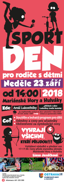 Sportovní den pro rodiče s dětmi