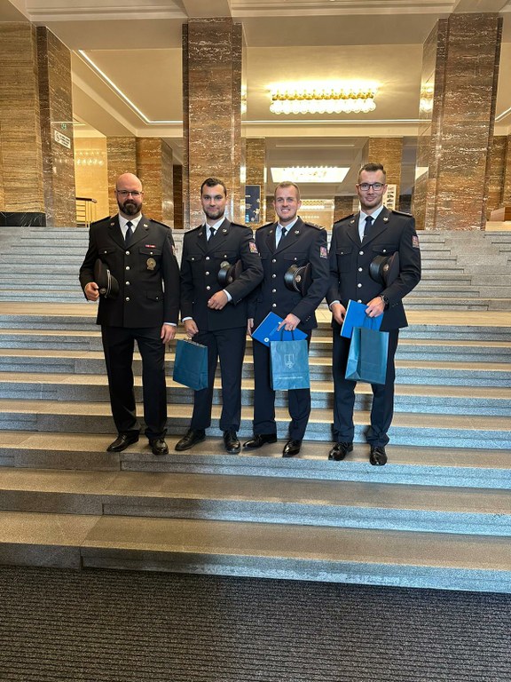 Tým mariánskohorských policistů získal ocenění
