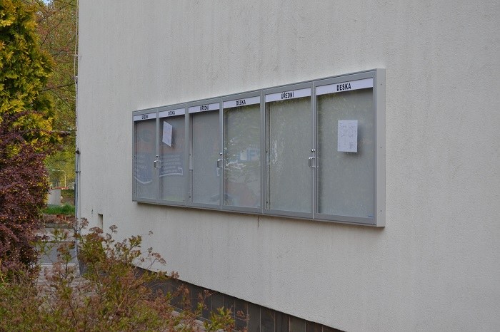 Úřad městského obvodu má novou úřední desku