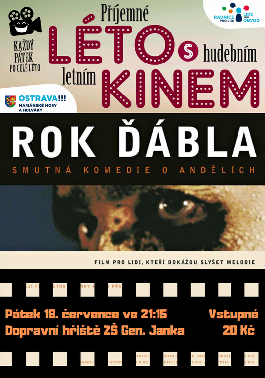 V pátek se můžete těšit na další letní kino