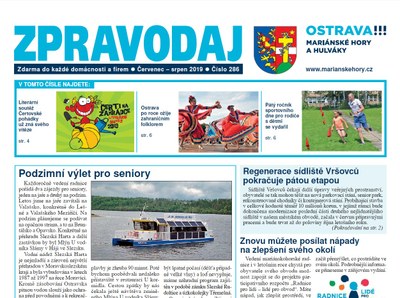 Vychází prázdninový Zpravodaj Mariánských Hor a Hulvák