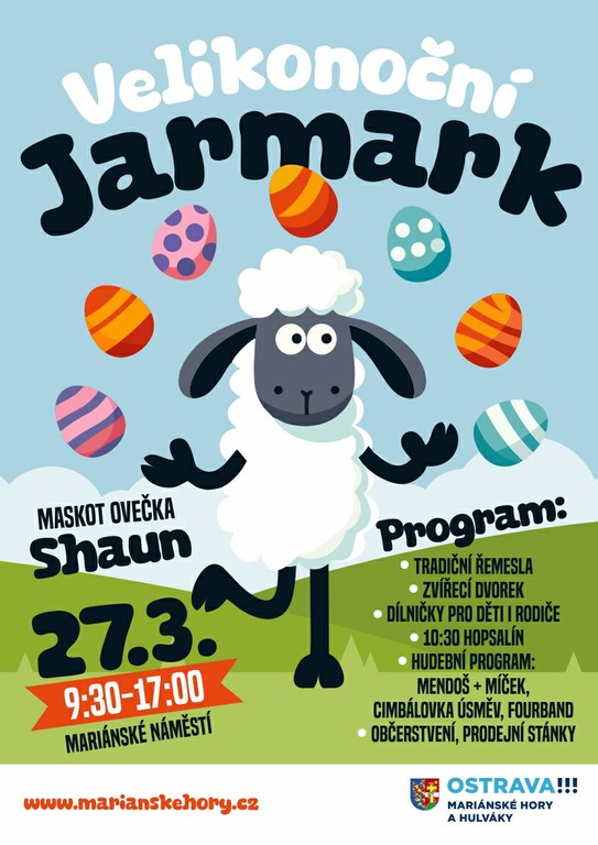 Velikonoční jarmark oživí Mariánské náměstí