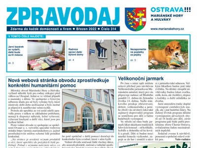 Vychází březnový zpravodaj