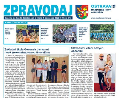 Vychází červencový Zpravodaj