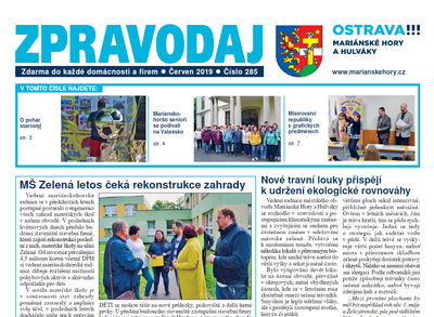 Vychází červnový Zpravodaj Mariánských Hor a Hulvák
