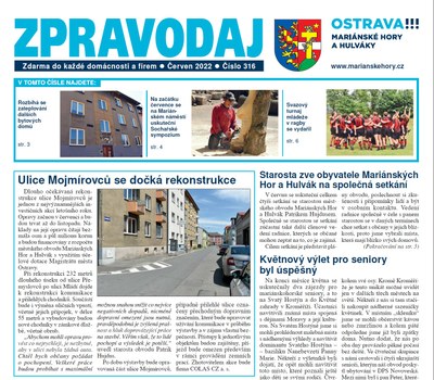 Vychází červnový zpravodaj