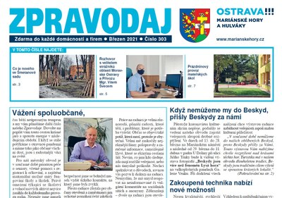 Vychází březnový zpravodaj