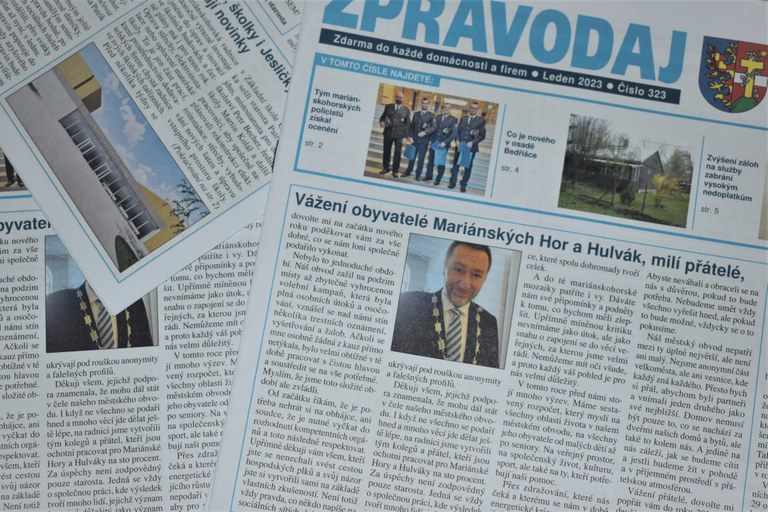 Vychází lednový Zpravodaj