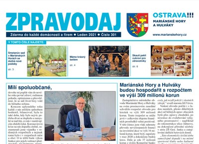 Vychází lednový zpravodaj