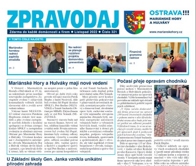 Vychází listopadový zpravodaj