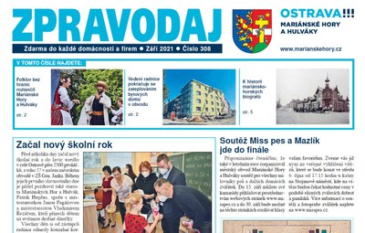 Vychází zářijový zpravodaj