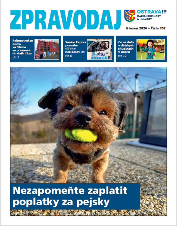 Vyšel březnový Zpravodaj