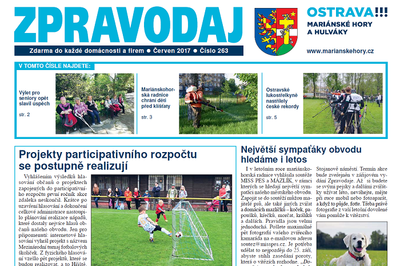 Vyšel červnový Zpravodaj