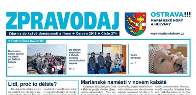 Vyšel červnový Zpravodaj Mariánských Hor a Hulvák