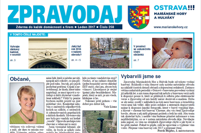 Vyšel lednový Zpravodaj