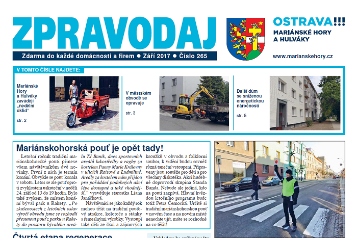 Vyšel zářijový Zpravodaj