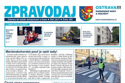 Vyšel zářijový Zpravodaj