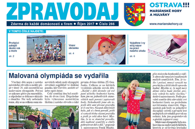 Vyšlo říjnové číslo Zpravodaje