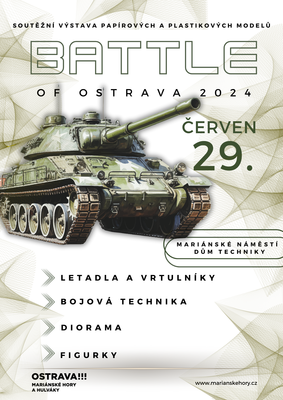 Výstava modelů Battle of Ostrava 2024 se blíží!