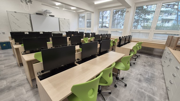 Základní škola Gen. Janka má nové odborné učebny